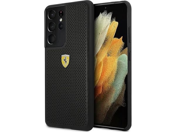 Ferrari FESPEHCS21LBK FESPEHCS21LBK S21 Ultra G996 musta/musta kova kotelo kiskot rei'itetty