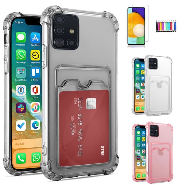 Samsung Galaxy A51 - Card Kuori / Suoja