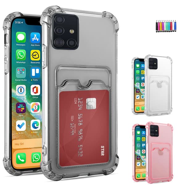 Samsung Galaxy A51 - Card Kuori / Suoja