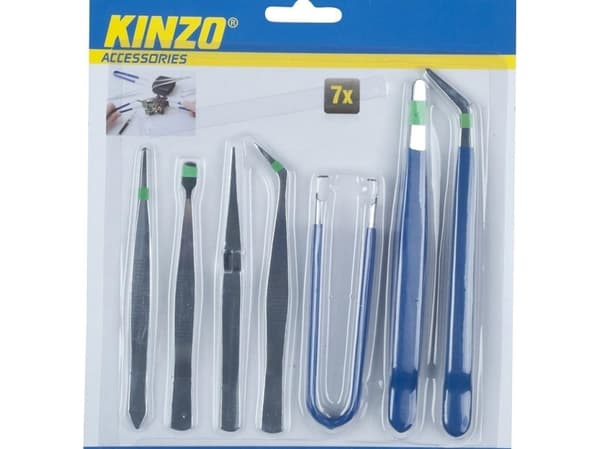 Kinzo precisionspincett 7 st