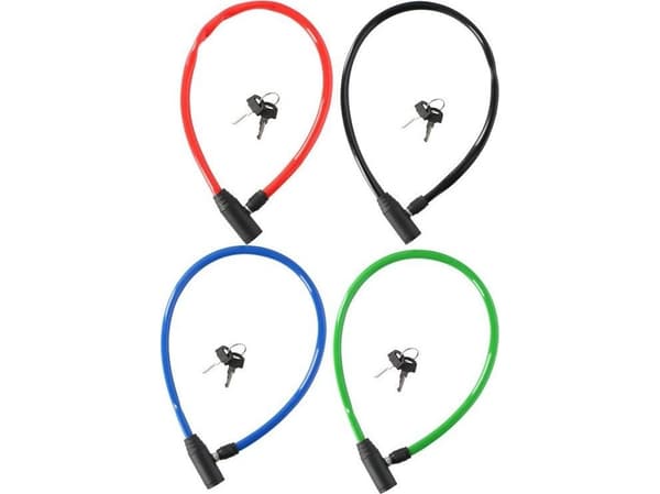 Dunlop - Vaijeri , varkaudenesto polkupyörän kiinnitykseen (vihreä)