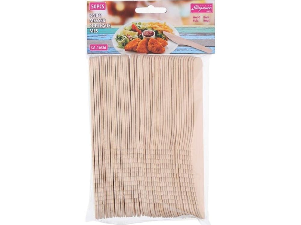 Cuisine Elegance - drewnianych noży 16,5 cm 50 szt.