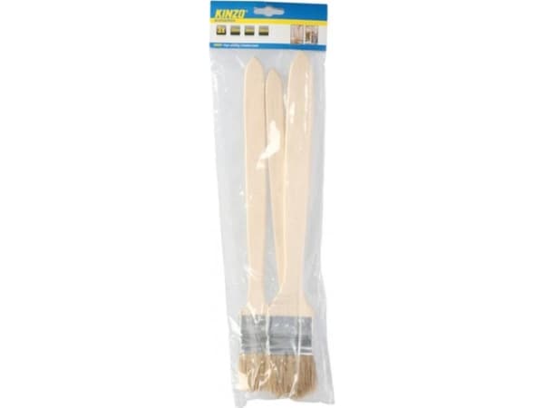 Kinzo Kinzo - Flat brush 20 mm 3 pcs.