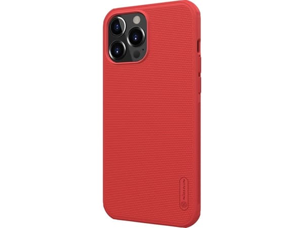 Nillkin Nillkin Super Frosted Shield Pro Slitstarkt Fodral Skydd Iphone 13 Pro Max Röd
