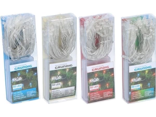 Grundig Grundig LED strip - Strip, LED cord 50 pcs.battery power (red)