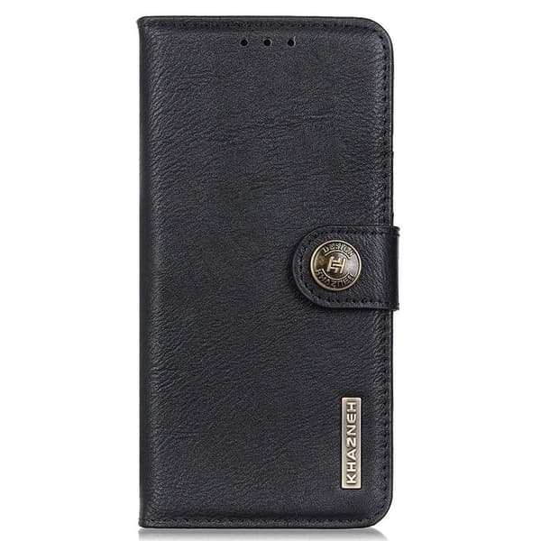 KHAZNEH Motorola Edge 30 Plånboksfodral - Svart
