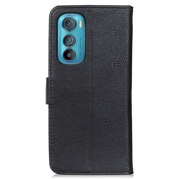 KHAZNEH Motorola Edge 30 Plånboksfodral - Svart