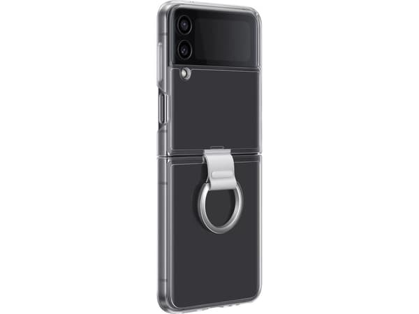 Samsung EF-OF721 - Baksidedeksel for mobiltelefon - silikon - gjennomsiktig - for Galaxy Z Flip4