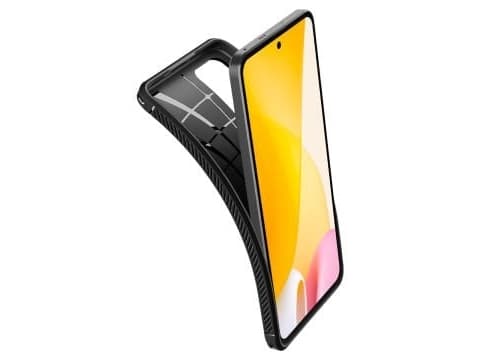 Spigen Rugged Armor, Omslag, Xiaomi, Xiaomi 12 Lite, 16,6 cm (6.55"), Svart