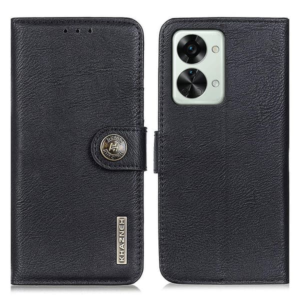 KHAZNEH OnePlus Nord 2T 5G Lommebok-deksel - Svart