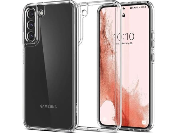 Spigen ACS03988, Suojus, Samsung, Galaxy S22 5G, 15,5 cm (6.1"), Läpinäkyvä