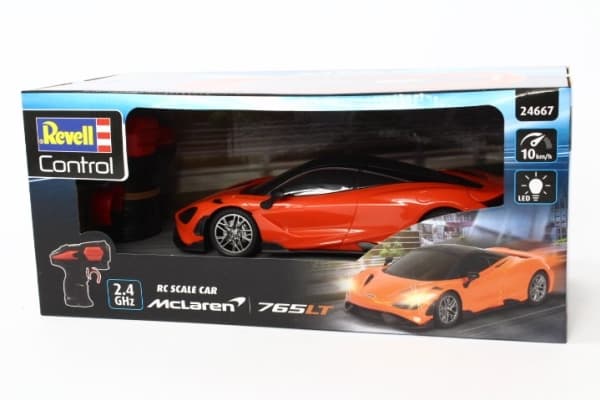 Revell Control 24667 Scale Car McLaren 765LT 1:24 RC-malliauto Elektroniikka Urheiluauto