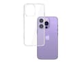 Miniatyrbilde 1 av 3: 3MK 5903108476867, Rund (shell case), Apple, iPhone 14 Pro Max, 17 cm (6.69"), Gjennomsiktig