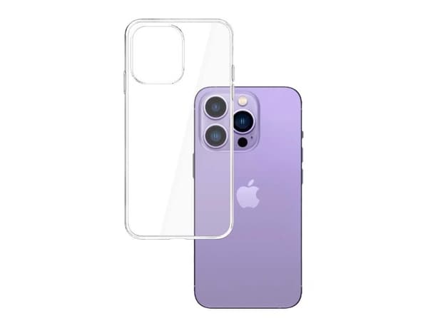 3MK 5903108476867, Rund (shell case), Apple, iPhone 14 Pro Max, 17 cm (6.69"), Gjennomsiktig