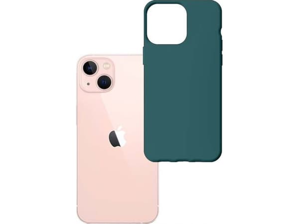 3mk Matt Case iPhone 14 kotelo - tummanvihreä