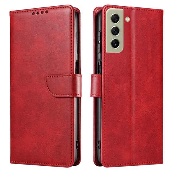 Samsung Galaxy S21 FE - Elegant Smidigt Plånboksfodral