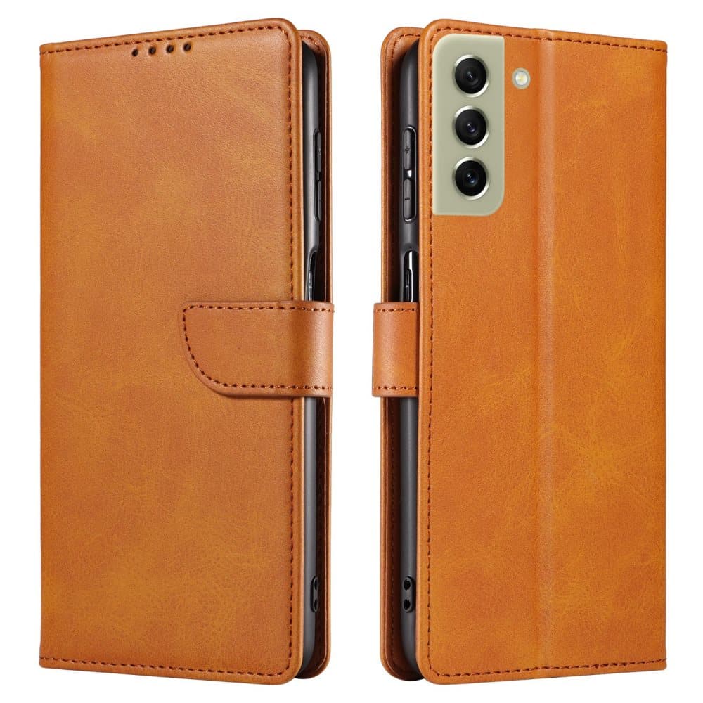 Samsung Galaxy S21 FE - Elegant Smidigt Plånboksfodral