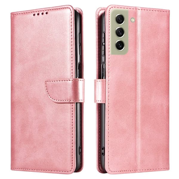 Samsung Galaxy S21 FE - Elegant Smidigt Plånboksfodral