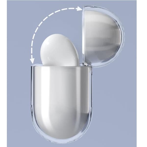 AirPods Pro Skal Hard Hörlurar - Transparent