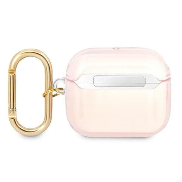 Guess AirPods 3 Skal Strap Collection - Rosa