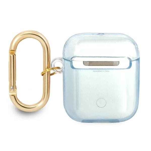 Guess AirPods Skal Strap Collection - Blå
