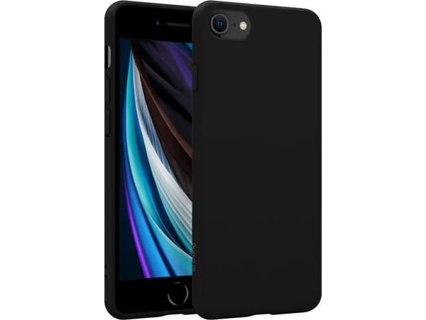 Crong Crong Color Cover - Kotelo iPhone SE 2020 / 8 / 7 (musta) universaali