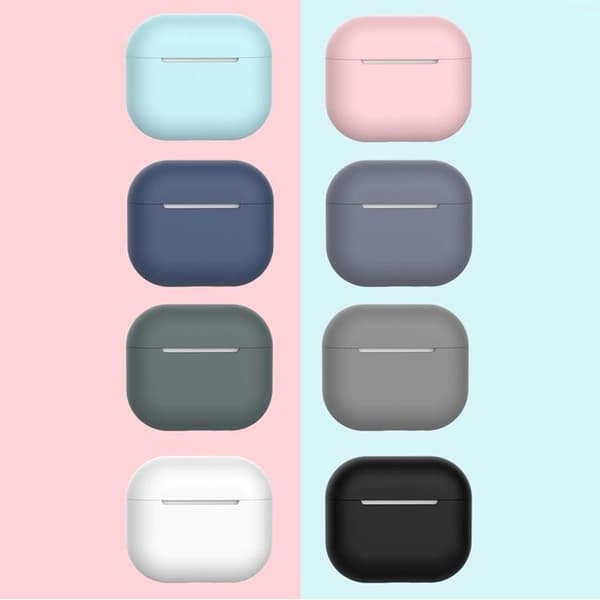 AirPods 3 Skal Soft Silicone Hörlurar - Vit