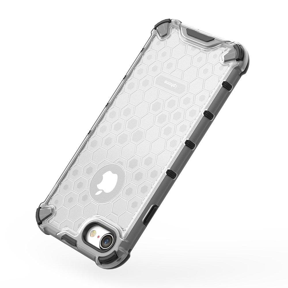 iPhone 7/8/SE (2020/2022) Skal Honeycomb Armor - Transparent