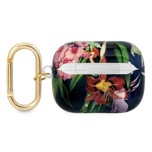 Guess AirPods Pro Skal Flower Strap Collection - Blå
