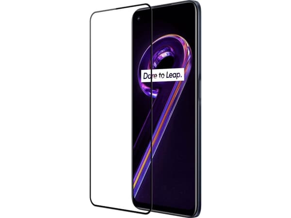 Nillkin Nillkin Nillkin CP+PRO erittäin ohut koko näytön karkaistu lasi 0,2 mm kehyksellä 9H Realme 9 Pro musta