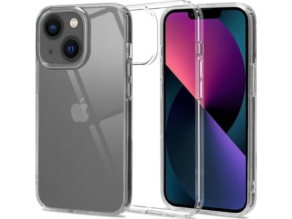 Mobiltelefon bakdeksel Tech-Protect iPhone 13 mini Flexair hybrid, gjennomsiktig