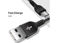 Miniatyrbild 3 av 5: Maclean micro USB cable, Supporting Fast Charge 2.4A, Data Transfer, 5V/2.4A, Black, 2m long, MCE483