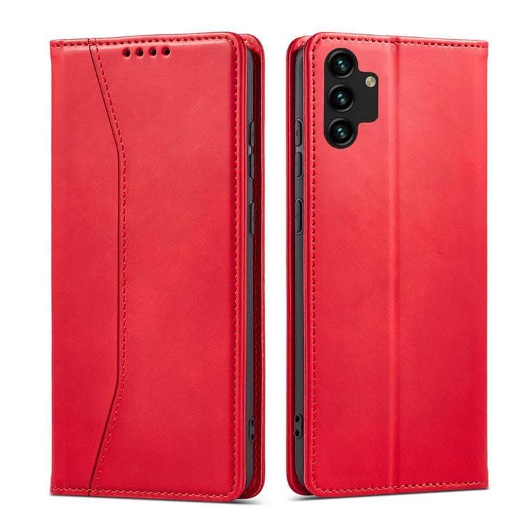Galaxy A13 5G Plånboksfodral Magnet Fancy - Röd