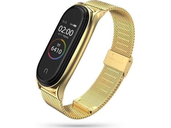 Tech-Protect BRANSOLETTI TECH-PROTECT MILANESEBAND XIAOMI MI SMART BAND 7 GOLD universaali