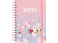 Miniatyrbilde 2 av 5: Line Friends BT21 - Notatbok / notatbok A5