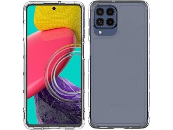 Samsung GP-FPM536KDA, Suojus, Samsung, Galaxy M53 5G, 17 cm (6.7"), Läpinäkyvä