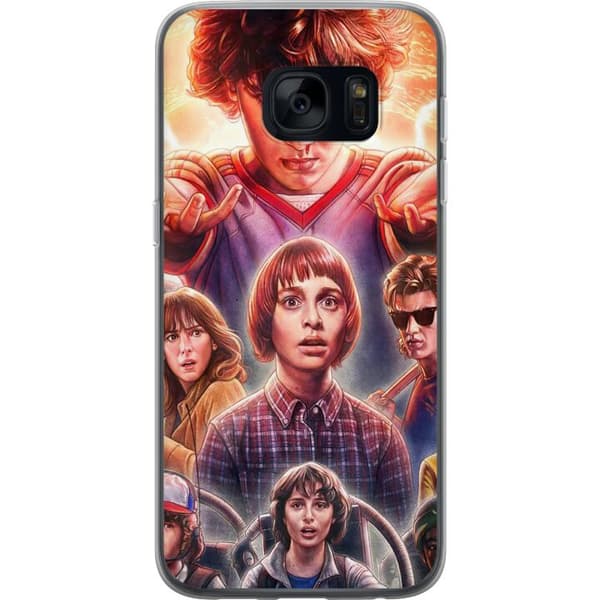Samsung Galaxy S7 Gjennomsiktig deksel Stranger Things
