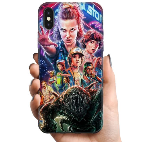 Apple iPhone XS TPU Mobilskal Stranger Things