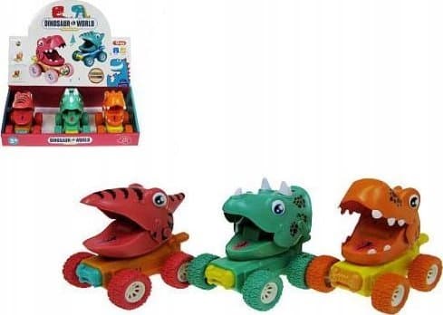 Hipo Dinosaurus hahmo 11cm valolla ja äänellä paina ja mene HY-731 mix hinta per 1 kpl