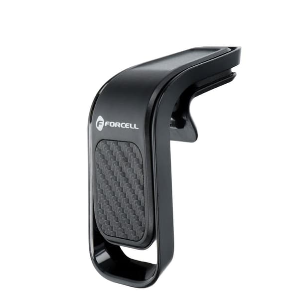 Forcell Magnetisk Mobilhållare B060 För Luftventil F-Grip - Svart