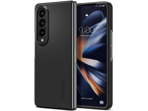 Spigen Air Skin, Omslag, Samsung, Galaxy Z Fold 4 (2022), 19,3 cm (7.6"), Svart