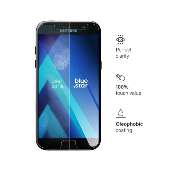 Blue Star Härdat Glas Skärmskydd till Samsung A5 2017