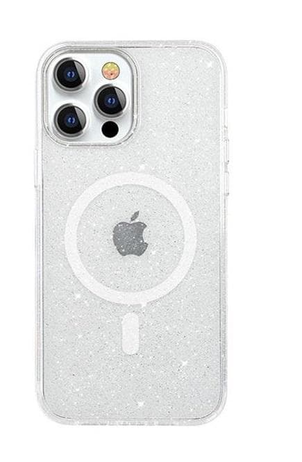 Kingxbar iPhone 13 Skal Magsafe Magnetic PQY Elegant - Silver