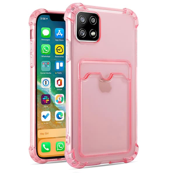 Samsung Galaxy A22 5G - Card Cover / Beskyttelse Transparent