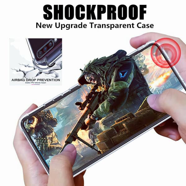 Samsung Galaxy A22 5G - Card Cover / Beskyttelse Transparent