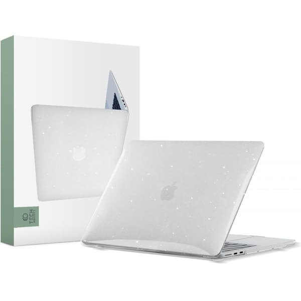 Macbook Air 13.6" M2 2022 Skal Smartshell - Gliter Clear