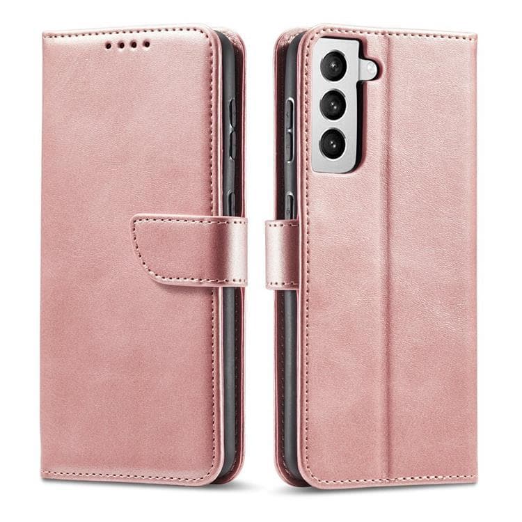 Galaxy S21 FE Plånboksfodral Magnet Elegant - Rosa