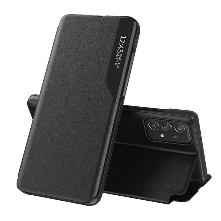 Galaxy A33 5G Fodral Eco Läder View - Svart