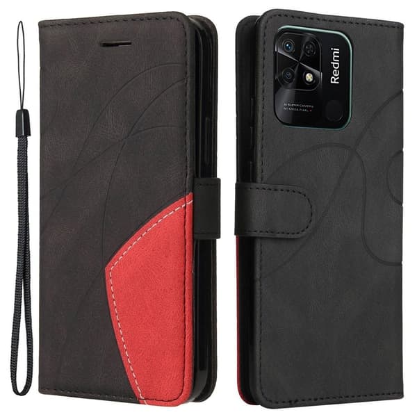 KT Lommebok-deksel til Xiaomi Redmi 10C - Svart