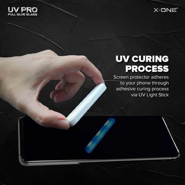 X-ONE UV PRO Härdat Glas Skärmskydd till Huawei P30 Pro (Case friendly)